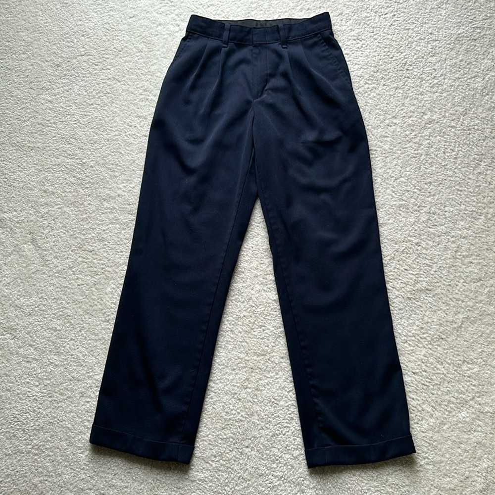 Youth Navy Van Heusen Slacks